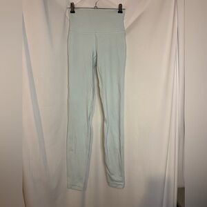 Lululemon Light Blue High-Waisted Leggings